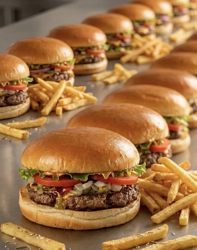 Burger Lab burgers ready to enjoy